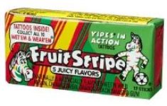 Fruit Stripe Gum